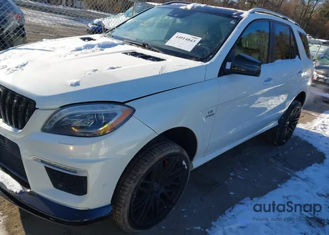 2013 Mercedes-Benz Ml 63 Amg 4Matic from USA, damaged, VIN 4JGDA7EB2DA171457